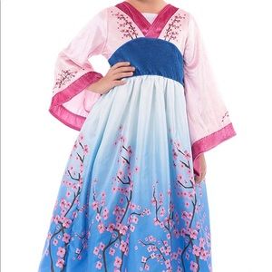 Little Adventures Cherry Blossom Princess Dress Up Costume. Size XL (7-9 years)